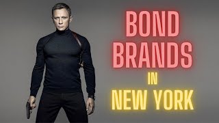 How to Shop Like 007 in New York | James Bond Brands in NYC