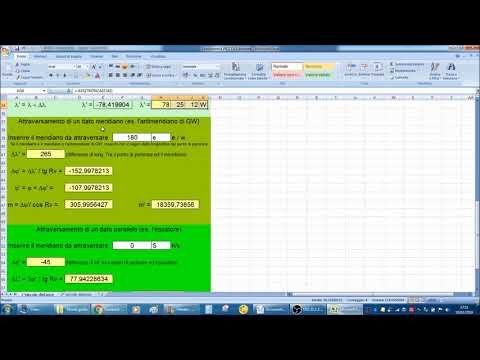 SOFTWARE - Navigazione stimata:  Lossodromia BREVI distanze
