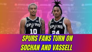 Spurs Fans Turn on Sochan and Vassell After Crushing Loss to Bulls