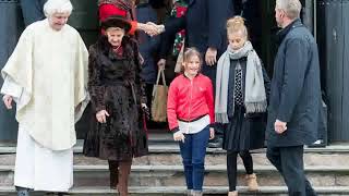 Norwegian Royals step out in Oslo for Christmas service '‍