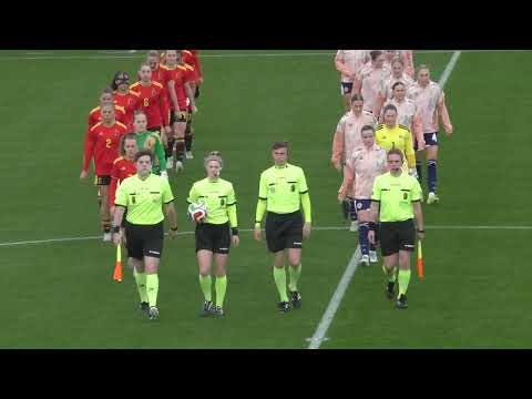 Belgium WU23 and Scotland WU23 enter the field on 27.11.2025