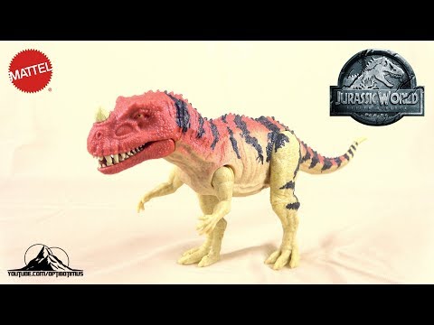 Optibotimus Reviews: Jurassic World Fallen Kingdom Roarivores CERATOSAURUS
