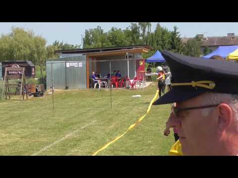 SDH Bechov ženy 100m - okresní kolo postupové soutěže 3.6.2017