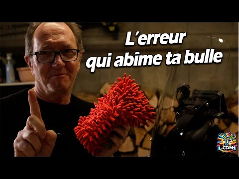 Nettoyage bulle de moto : ma méthode sans rayures [Tuto LCDMH]