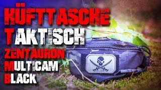 Taktische Hüfttasche/Bauchtasche EDC Zentauron - Review Test Outdoortest (Deutsch/German)