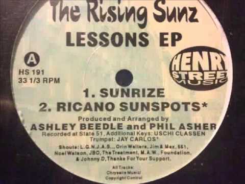 The Rising Sunz - Ricano Sunspots