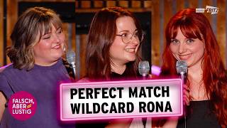 faberlu 🤝 Wildcard | falsch, aber lustig | Teresa Reichl, Lara Ermer, Wildcard Rona