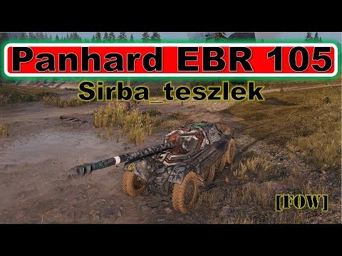 World Of Tanks - Panhard EBR 105  - 1 VS 5! - Tundra