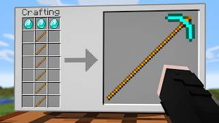 Minecraft, But With CUSTOM PICKAXES...!
