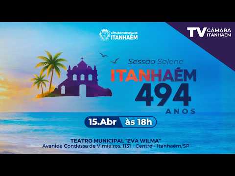 SESSÃO SOLENE DO ANIVERSÁRIO DA CIDADE 2026