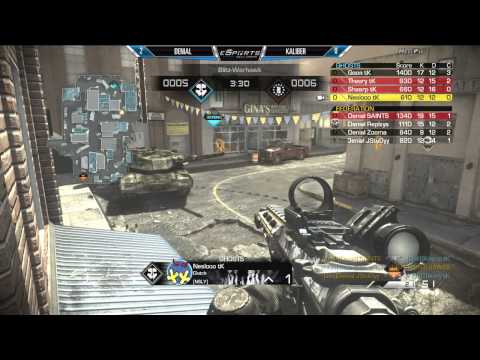 Denial vs Team Kaliber - Game 3 - CoD League LIVE (eSports Report - Sept 29 2014)
