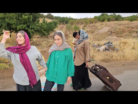 Parisa's broken leg has healed and the doctor is removing the cast.Nomad life 