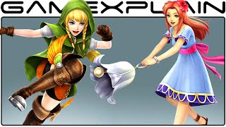 Hyrule Warriors Legends - Link's Awakening DLC Pack Slideshow (New Marin & Linkle Weapons!)