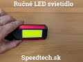 Svietidlo pracovné / rekreačné - 10W COB LED / nabíjateľné Li-Ion 3,7 V 1800 mAh - Video Youtube