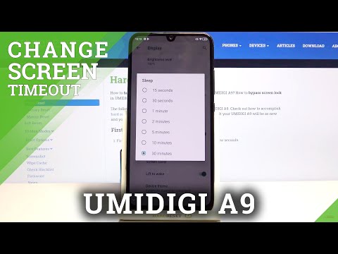 How to Change Screen Timeout in UMIDIGI A9 – Find Blackout Options