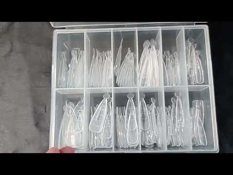 CARTELA MOLDE F1 ZEM ESTILETO SHOYYI COM 120 UN