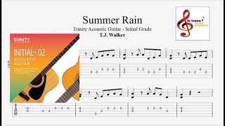 Download lagu Summer Rain - Trinity Acoustic Guitar - Initial Grade mp3