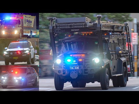 ⁴ᴷ *BONDI BEACH SHOOTING* OVER 100 Emergency vehicles responding - AUSTRALIA'S LARGEST TERROR ATTACK