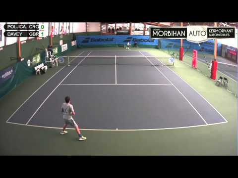 POLJICAK (CRO) vs DAVEY (GBR) - Open Super 12 Auray Tennis