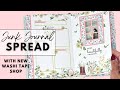 PLAN WITH ME | JUNK JOURNAL SPREAD | THE HAPPY PLANNER