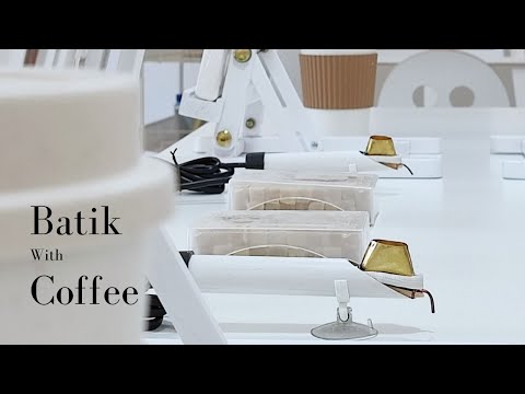 Fazendo Batik com Café