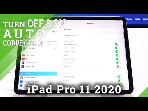 How to Manage Auto Correction Options in iPad Pro 11 2020