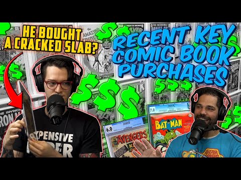 The Comic Books We've Been Buying! // New High Value Comic Collection Purchases ft. GoldenAgeGuru