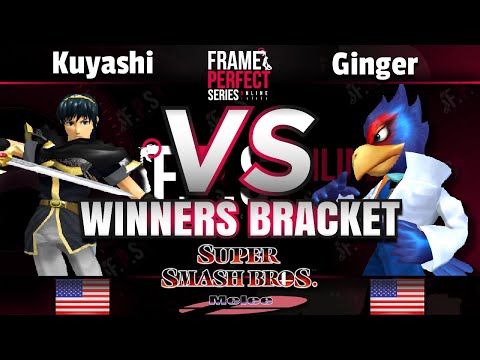 FPS3 Online Winners Top 32 - Kuyashi (Marth) vs. Ginger (Falco) - Smash Melee
