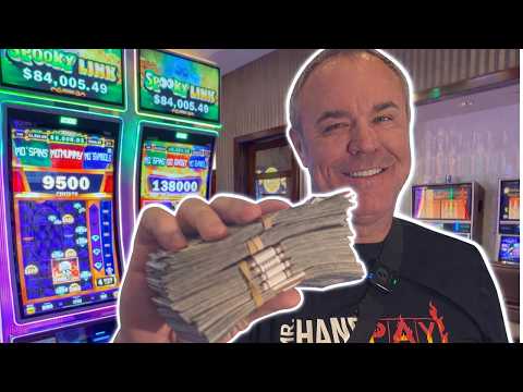 First Time EVER Playing Spooky Link High Limit Version!