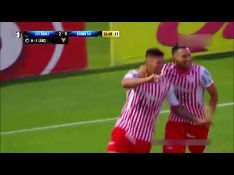 Gol de Fabricio Lenci a Brown de Adrogue (Relato: Ezequiel Tarillo)