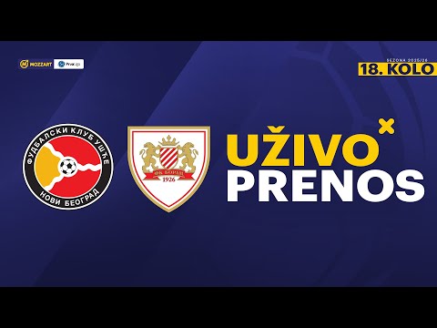 Ušće Novi Beograd - Borac 1926 Mozzart Bet Prva liga Srbije 2025/26 18. Kolo