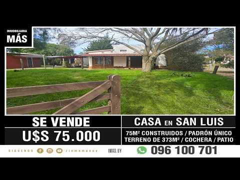 En Venta: Casa de 1 Dormitorio | San Luis