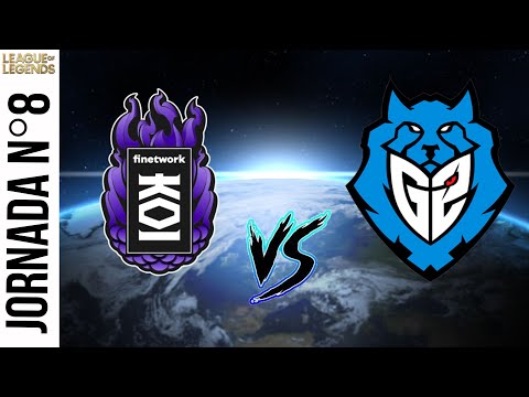 Finetwork KOI VS G2 Arctic JORNADA 8 SUPERLIGA VERANO 2022 LEAGUE OF LEGENDS