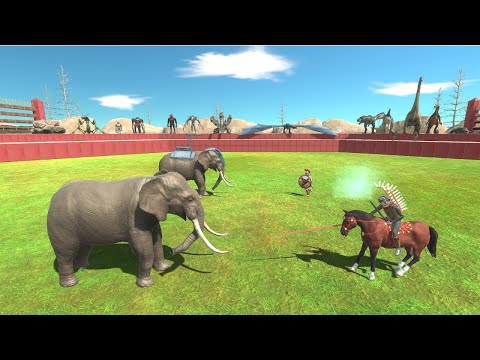 EVERY BOSS AND MINI BOSS TEAM TOURNAMENT - Animal Revoly Battle Simulator