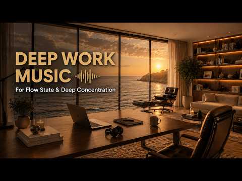 Deep Work Music for Flow State | 1 Hour Ambient Focus Session