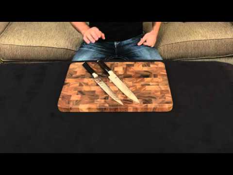 Shun Premier vs. Shun Classic — Slicing Knife.