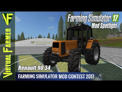 Farming Simulator 17 Mod Spotlight - Renault 90 34 (Mod Contest 2017)