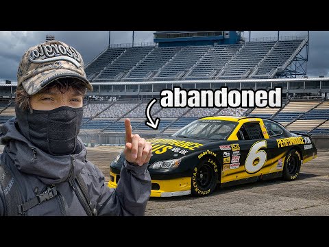 We Found NASCARs Left Behind at Insane Abandoned Racetrack | The Kentucky Speedway