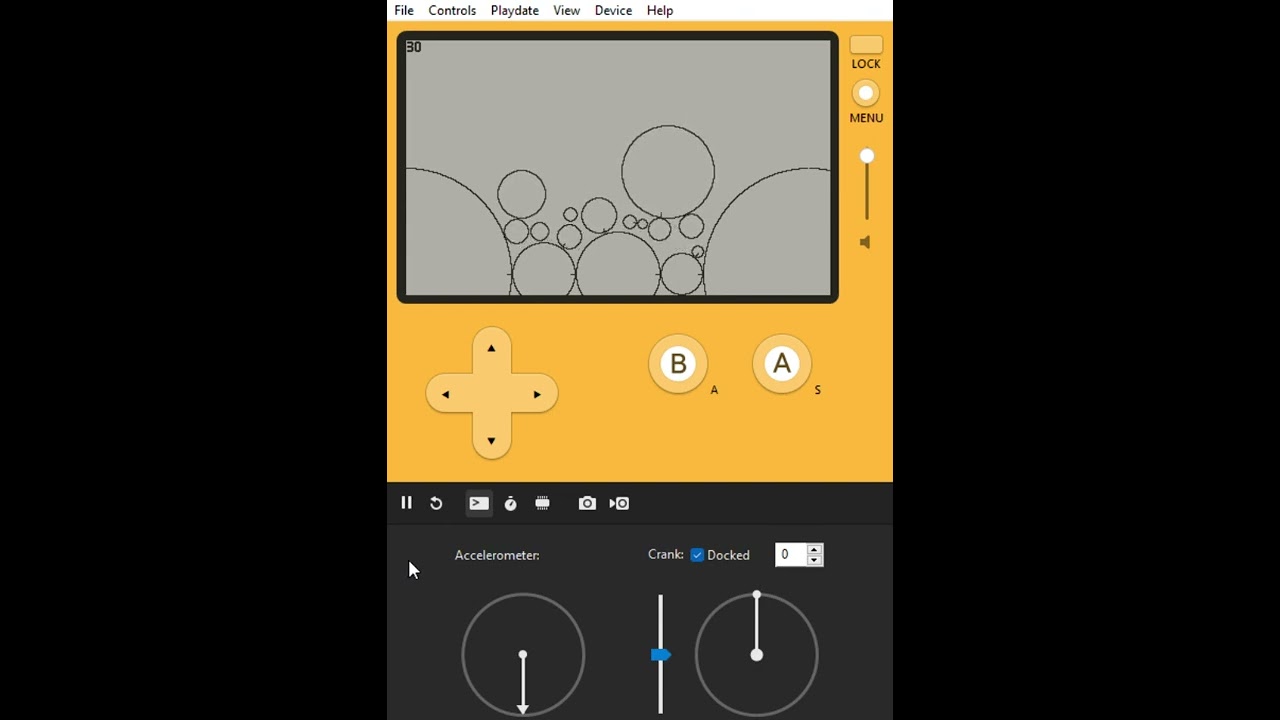 Developing a 2D physic engine for Playdate: Circles