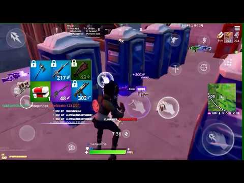 Fortnite mobile | 18 Kill Solo Squads |iPhone 6s player |#JustDj