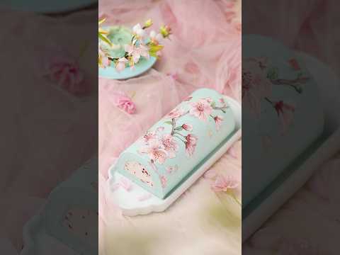 🌸Edible Art | Designed Cake Roll Master Class ✨#cakeroll #cake #edibleart #bakinglove #recipe