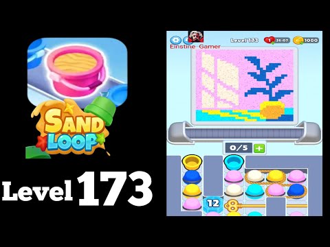 Sand Loop Level 173 Walkthrough