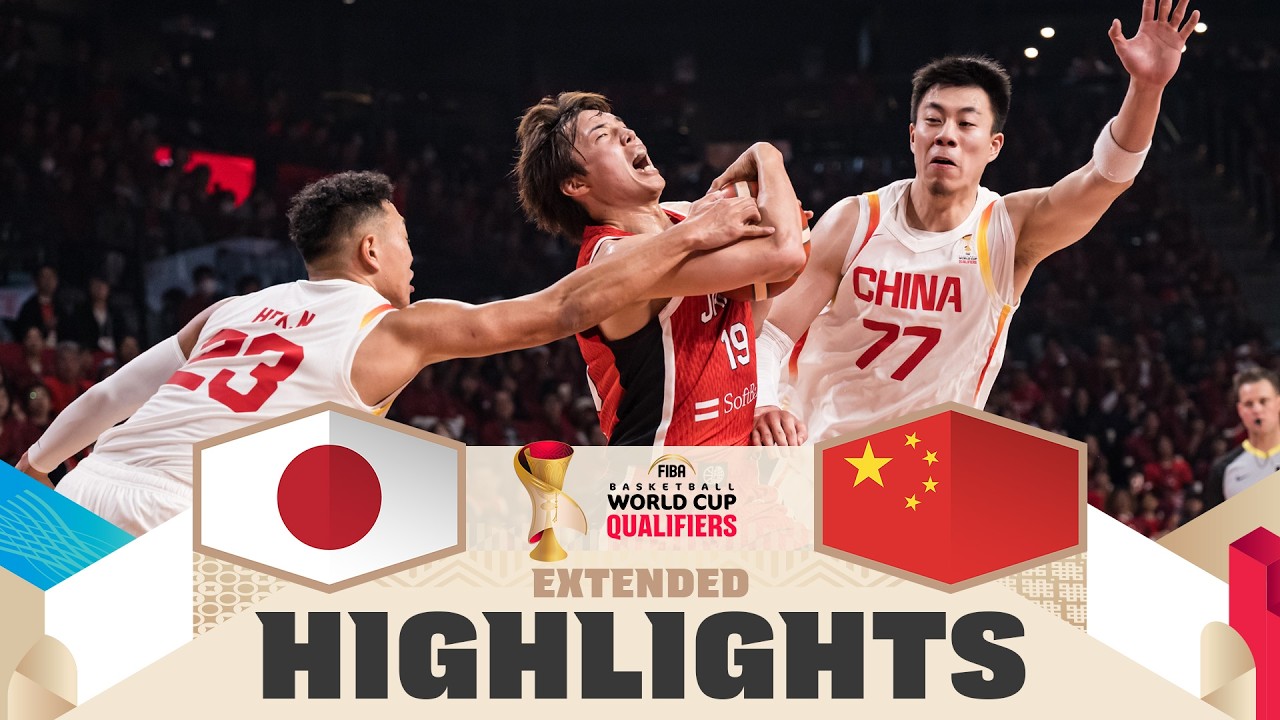 Japan 🇯🇵 v China 🇨🇳 | Extended Highlights | FIBA Basketball World Cup 2027 Asian Qualifiers
