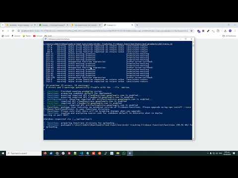 How to deploy cloud functions in firebase?