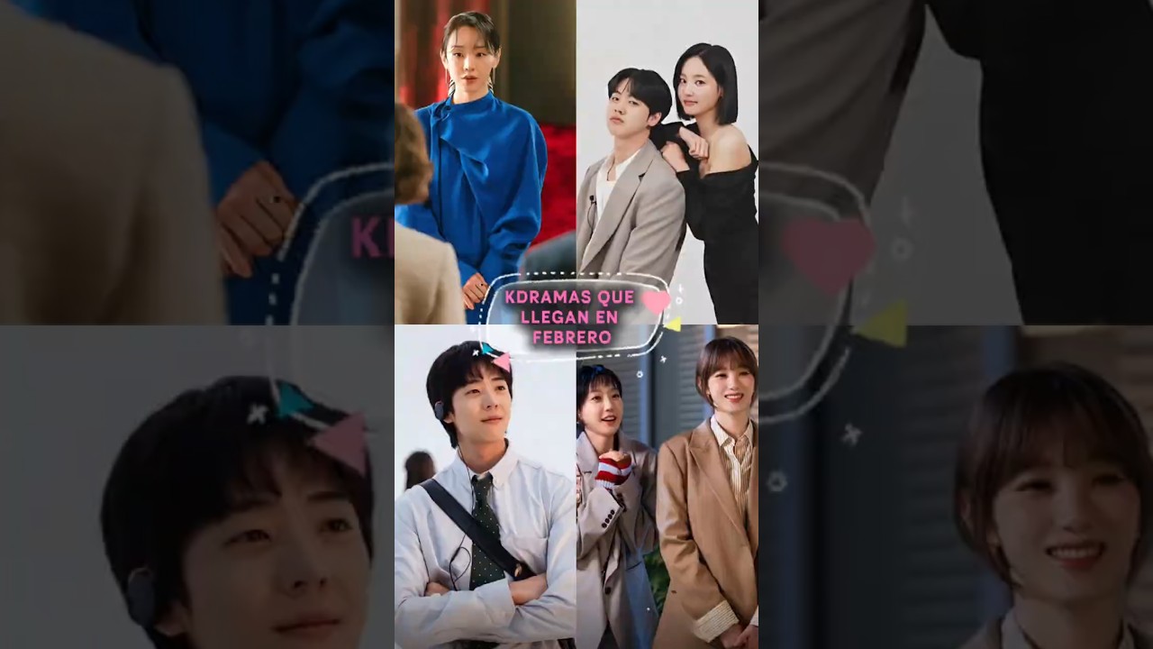 KDRAMAS QUE LLEGAN EN FEBRERO| PARTE 2 #kdrama #parati #actorescoreanos #foryou #doramas