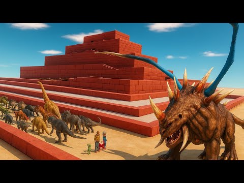 🔥😱 ALIEN HELLHOUND ESCAPE CHAOS! 💀 Last Survivor Showdown | Animal Revolt Battle Simulator