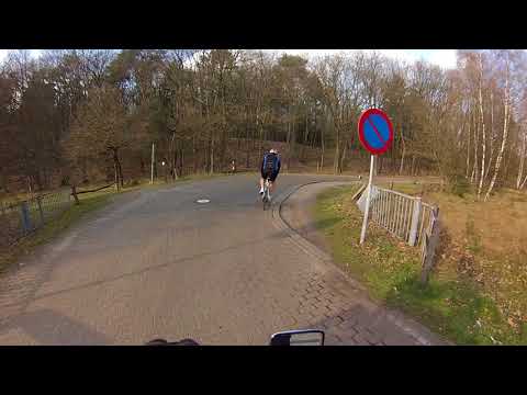 Effe een rondje Etsberg Rothenbach, Vlodrop Station. 2014. Honda Hawk 650GT.