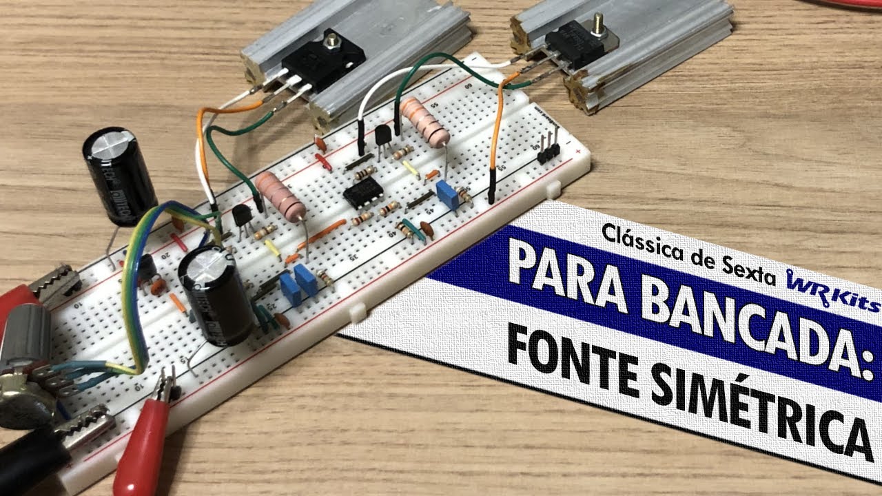 UMA FONTE SIMÉTRICA PARA A SUA BANCADA!