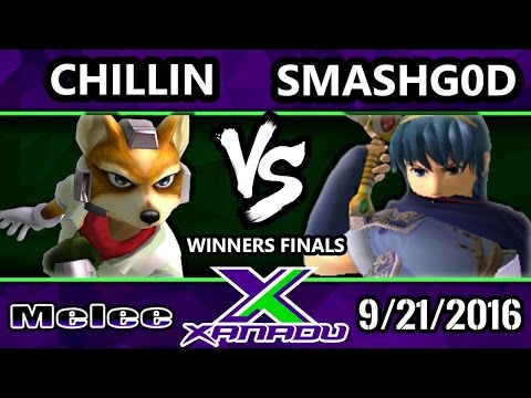 S@X 168 - Liquid` Chillin (Fox) Vs. SmashG0D (Marth) SSBM Winners Finals - Smash Melee