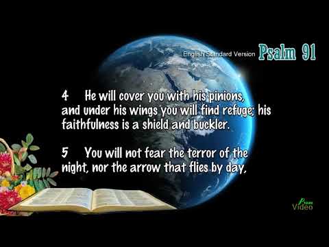 PSALM 91:1-16 ENGLISH STANDARD VERSION | THE BOOK OF PSALM | PSALM 1-150.